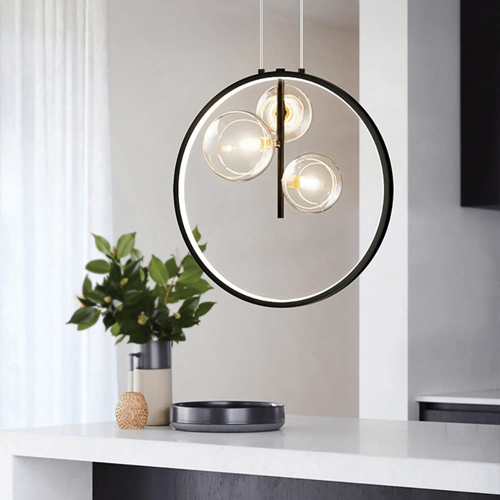Minimalistische Glazen Hanglamp - LED Verlichting