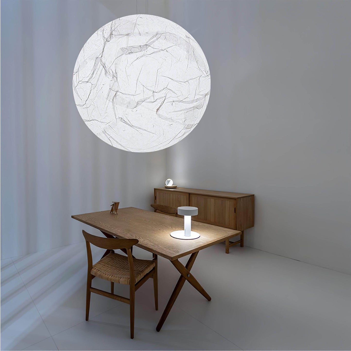 Zijden Hanglamp - Sfeervolle Verlichting voor Thuis