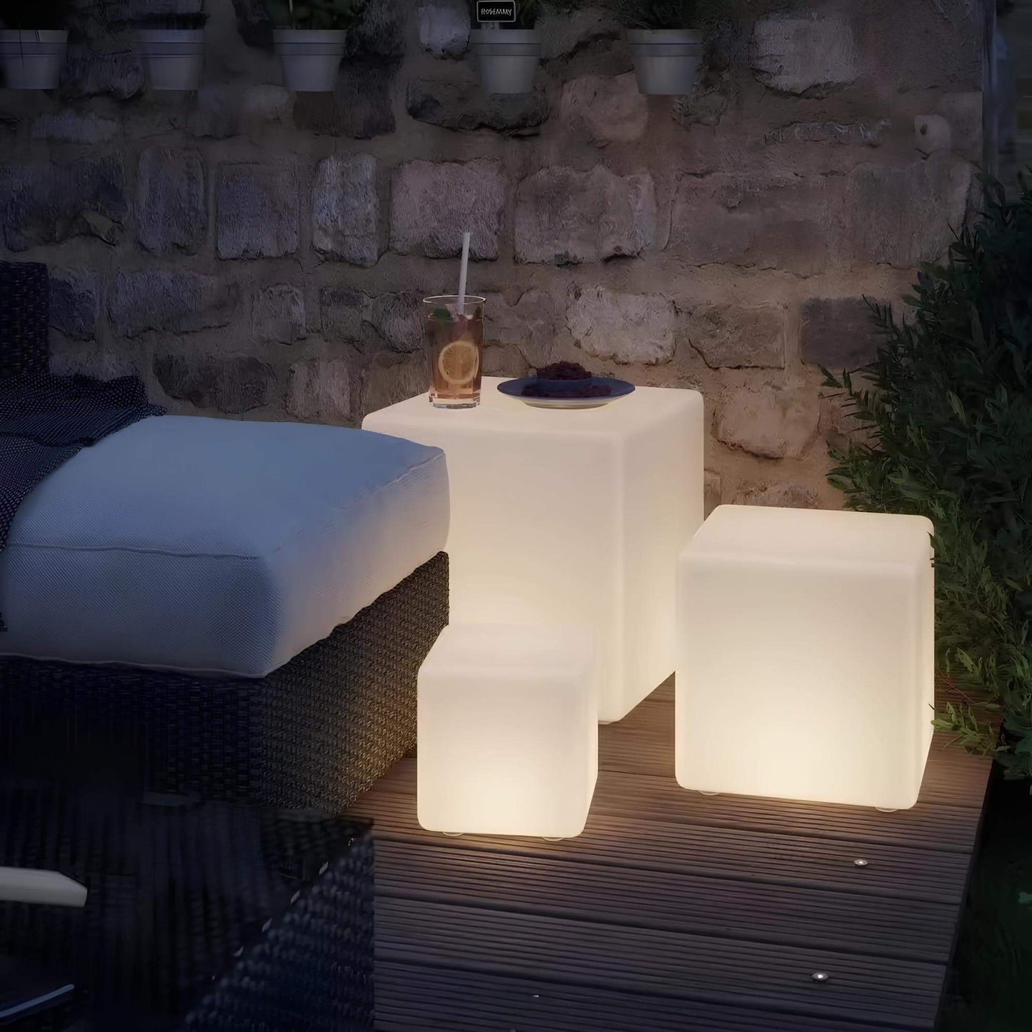 Kubus Tuinlamp - LED Buitenverlichting