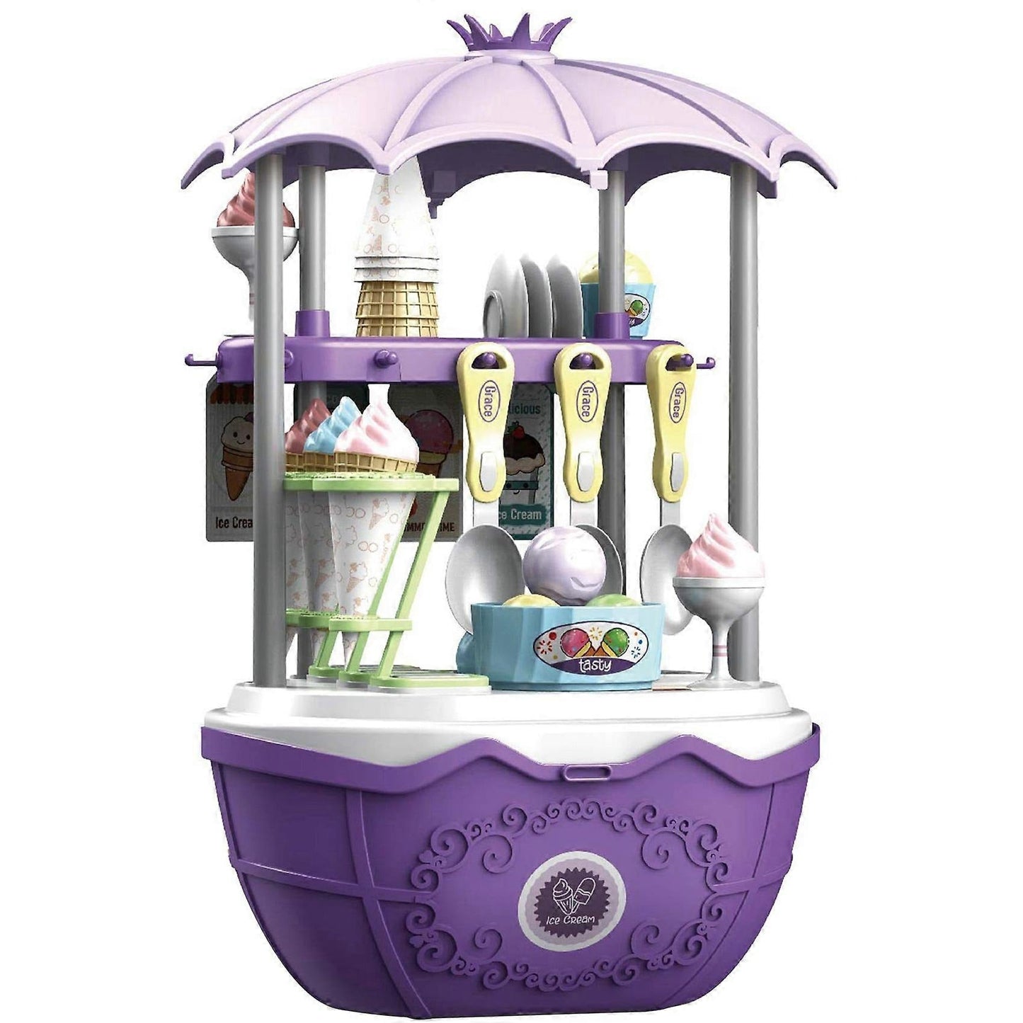 Candy Cart™ - Speelgoed Ijskar met Accessoires