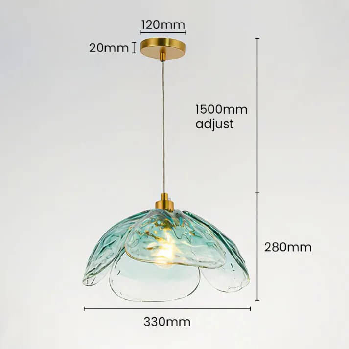 Bloemenblad Hanglamp - Elegant Nachtlampje