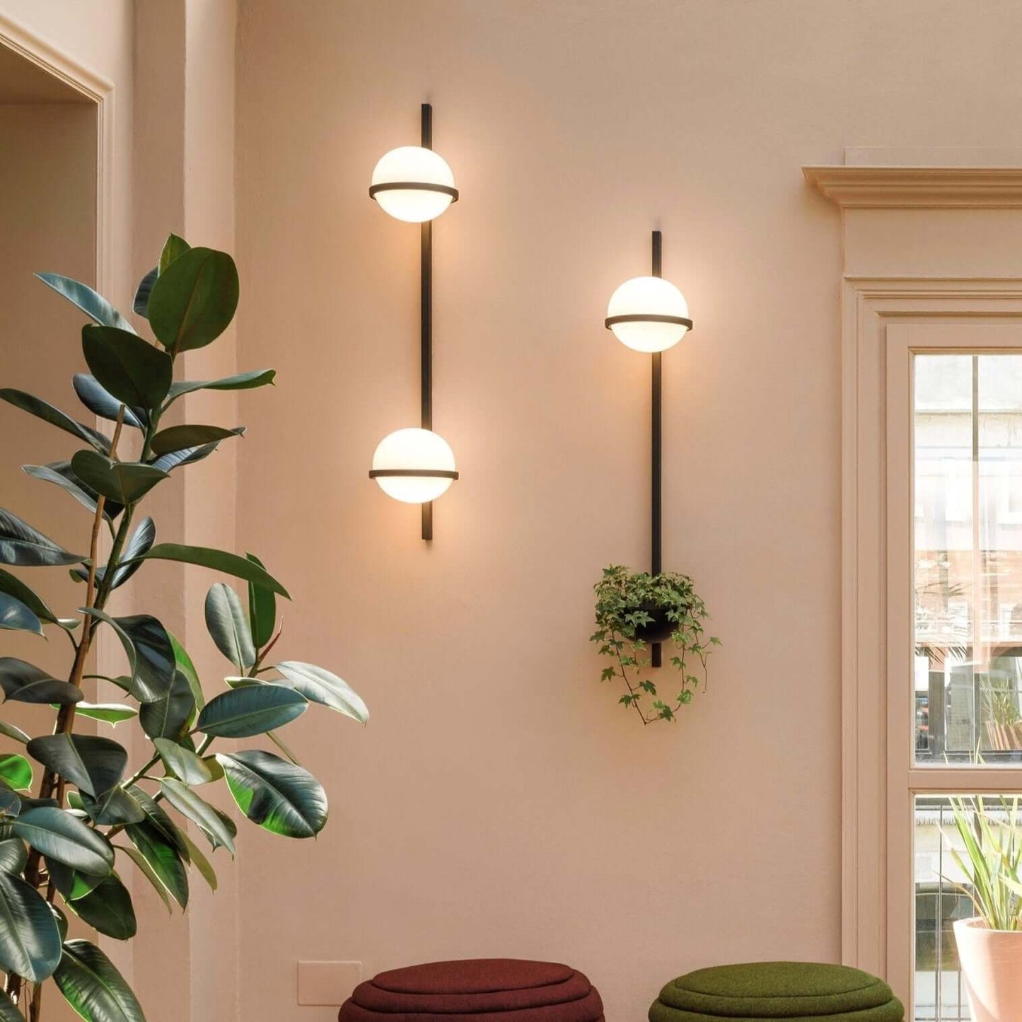 Moderne Buitenwandlamp - Waterdicht