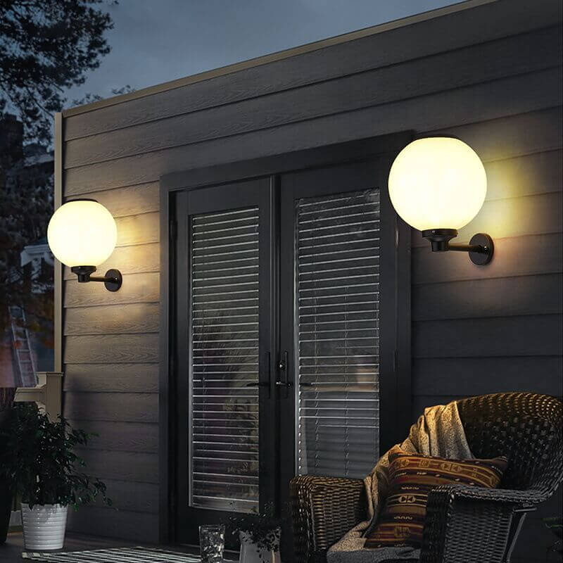 Waterdichte Buitenwandlamp op Zonne-energie