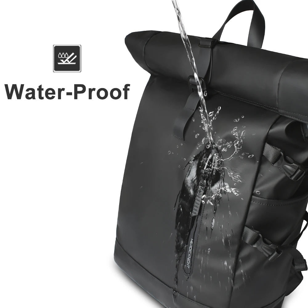"3-in-1 waterdichte fietstas en rugzak, verstelbaar, ideale accessoire voor vrouwen, robuust ontwerp met laptopvak"