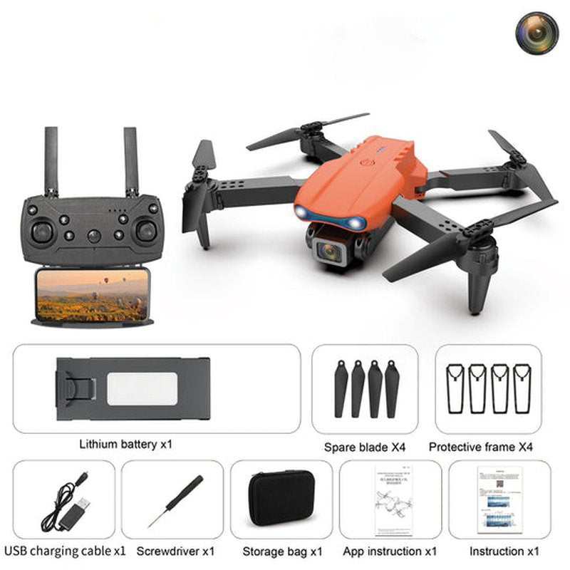 "4K UHD drone met lange batterijduur, hoge resolutie camera, geavanceerde technologie, automatische functies, obstakeldetecti