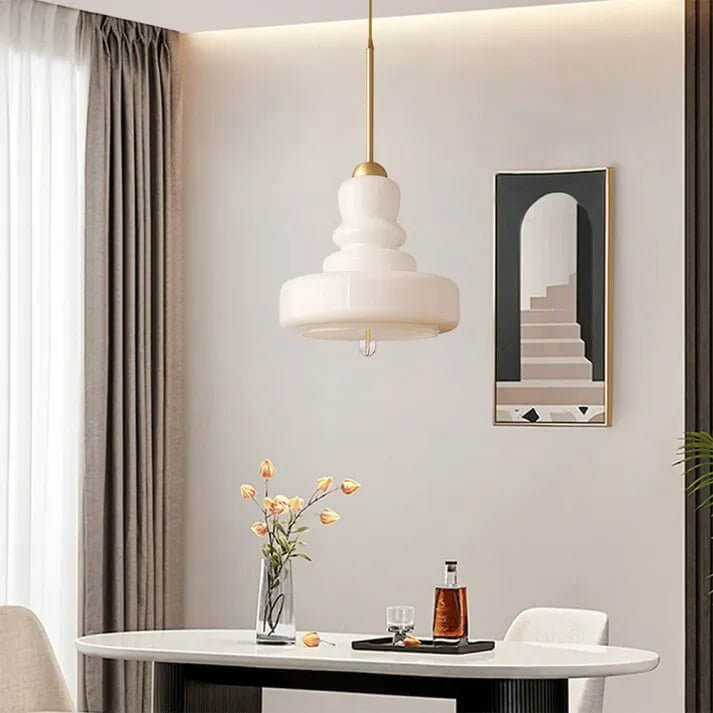 Glazen Hanglamp - Bauhaus Design