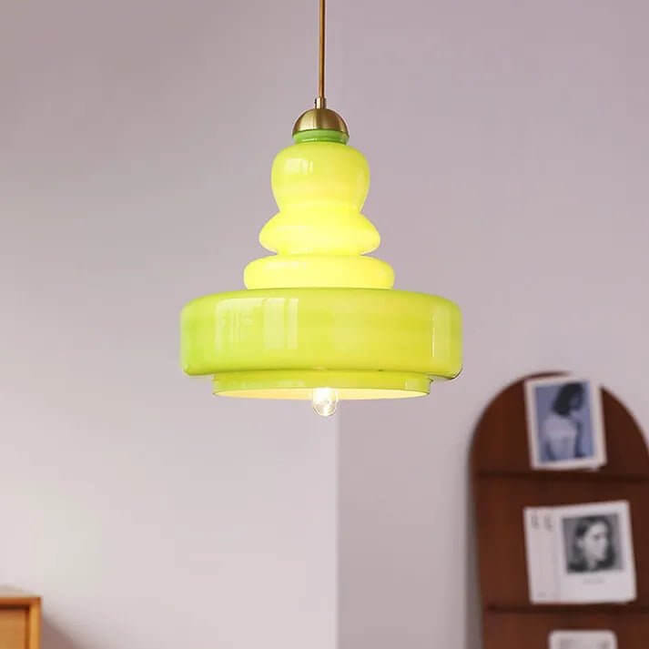 Glazen Hanglamp - Bauhaus Design