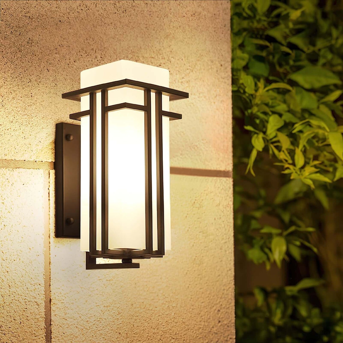 Buiten Wandlamp - IJzer & Glas