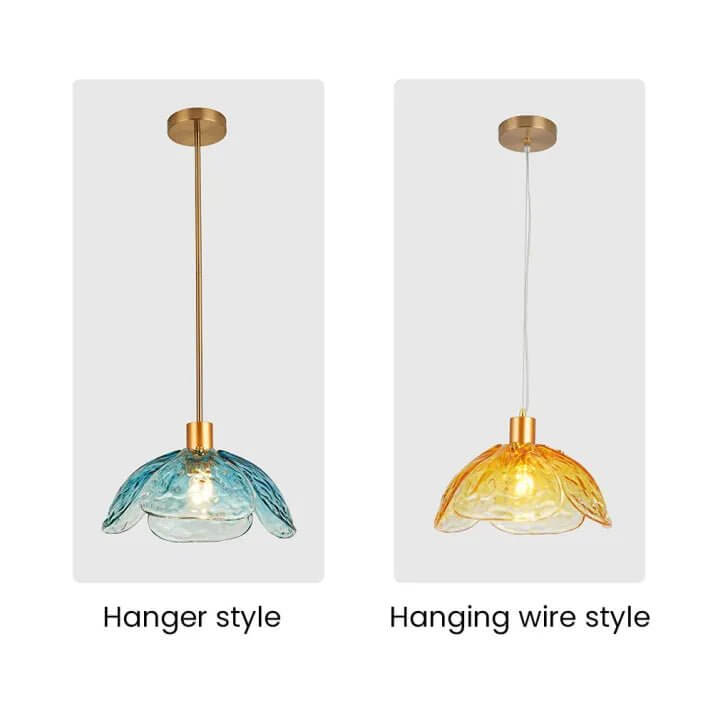 Bloemenblad Hanglamp - Elegant Nachtlampje