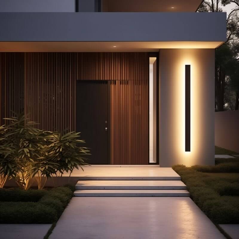 Moderne LED Wandlamp Buiten - Tijdloos Design