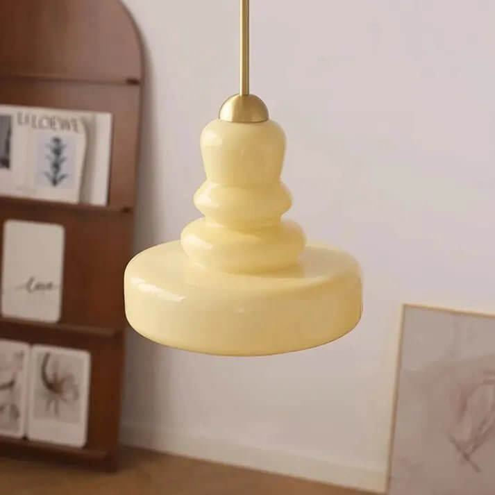 Glazen Hanglamp - Bauhaus Design