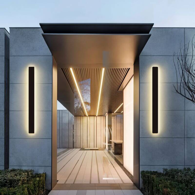 Moderne LED Wandlamp Buiten - Tijdloos Design
