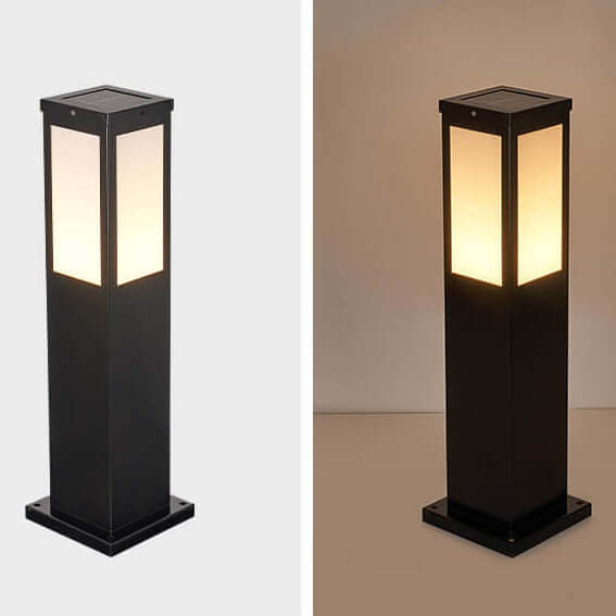 Moderne Buitenlantaarn - Vierkante LED Tuinlamp