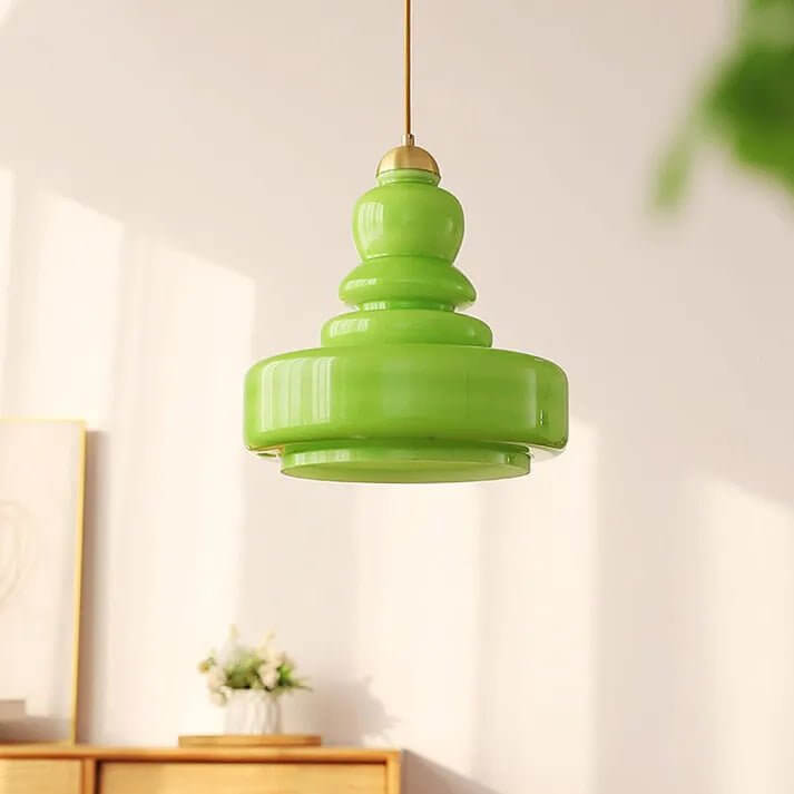 Glazen Hanglamp - Bauhaus Design