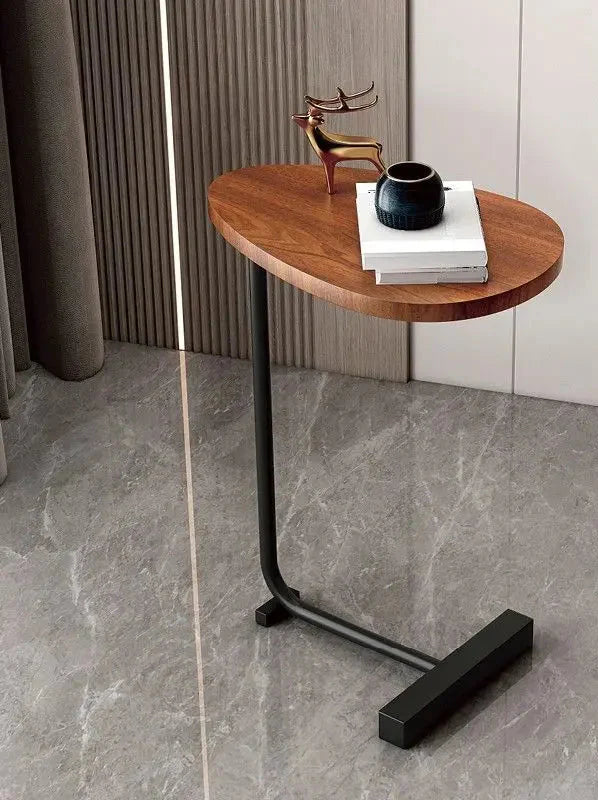 Bijzettafel, modern ontwerp, compact formaat, veelzijdig voor kleine ruimtes, ideaal naast bank of als nachtkastje.