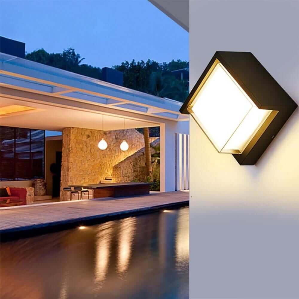 Moderne Buitenwandlamp met Bewegingsensor