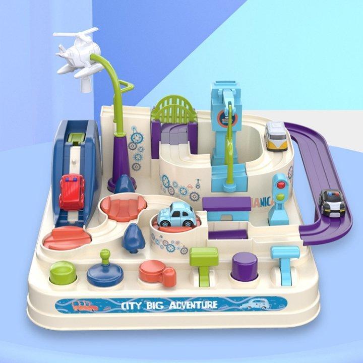 "Car Adventure™ speelgoed, kleurrijke auto’s, breintrainend spel, stimuleert kinderen, ontwikkeld voor zintuigen en intellige
