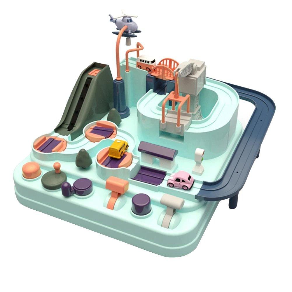 "Car Adventure™ speelgoed, kleurrijke auto’s, breintrainend spel, stimuleert kinderen, ontwikkeld voor zintuigen en intellige