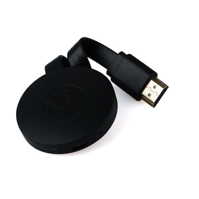 "Compacte Chromecast draadloze streamer voor naadloze 4K streaming van muziek en video's via smartphone of tablet naar TV."