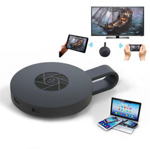 "Compacte Chromecast draadloze streamer voor naadloze 4K streaming van muziek en video's via smartphone of tablet naar TV."