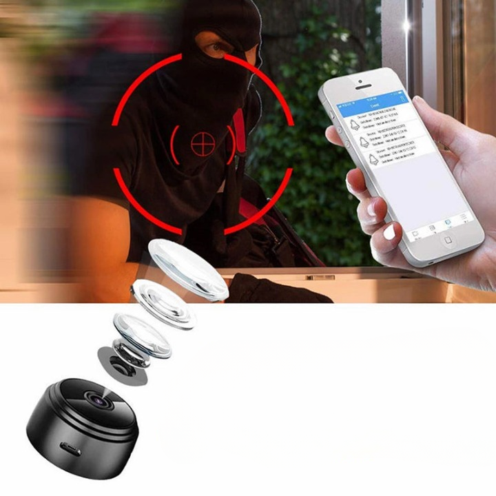 SilentWatch | Compacte Draadloze Mini Bewakingscamera