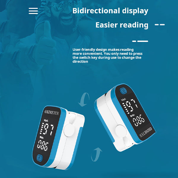 "Compacte niet-invasieve glucosemeter met groot LED-scherm voor pijnloze bloedsuikermeting, personal care product."