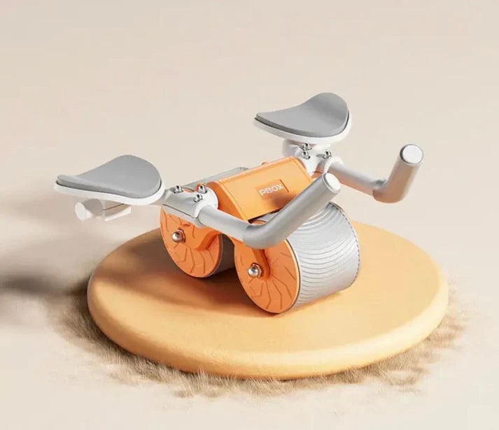 "CoreMaster buikspiertrainer, fitnessapparaat met brede wielen, ergonomische antisliphendels voor totale lichaamstransformati