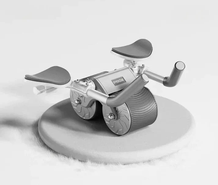 "CoreMaster buikspiertrainer, fitnessapparaat met brede wielen, ergonomische antisliphendels voor totale lichaamstransformati