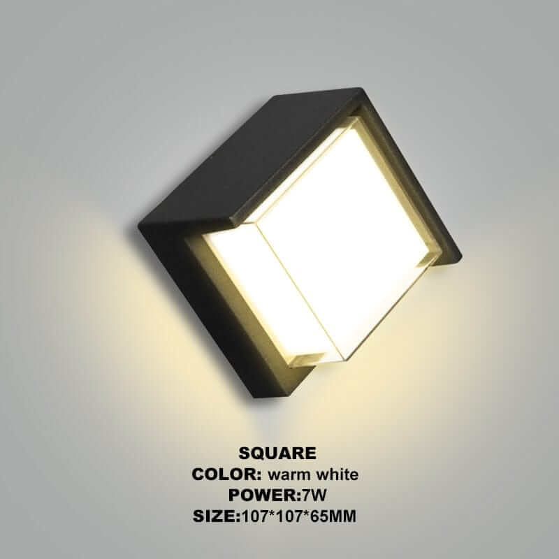 Moderne Buitenwandlamp met Bewegingsensor