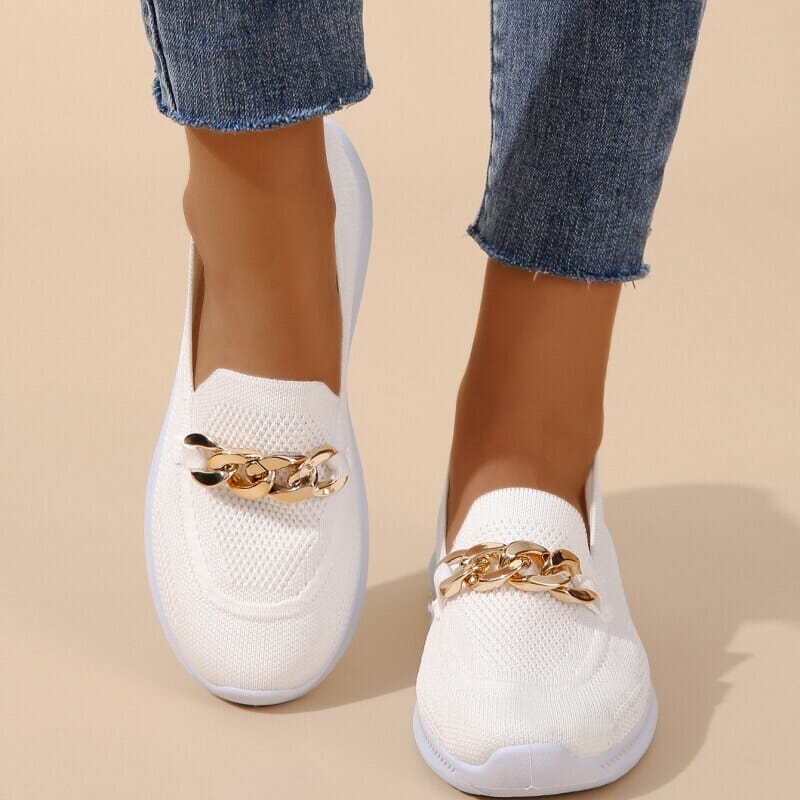 "Dames ademende orthopedische schoenen Carly: elegant beige design met comfort en medische ondersteuning voor elke gelegenhei