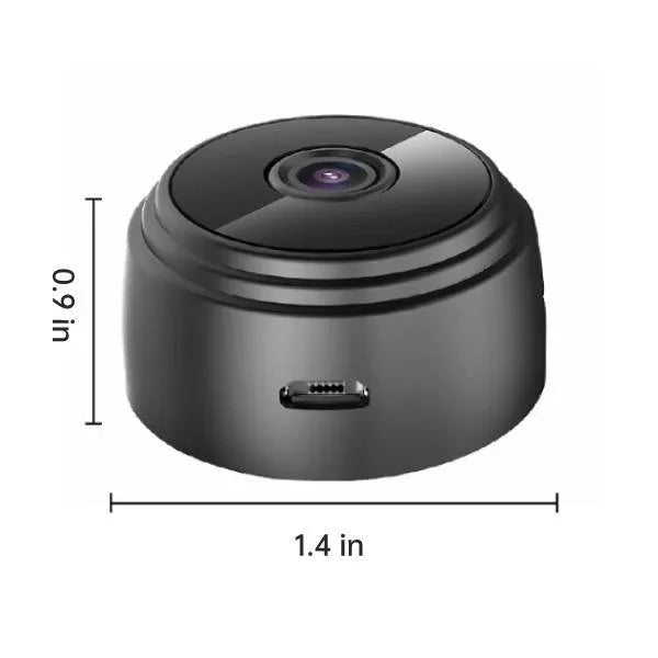"Draadloze Full HD achteruitrijcamera met nachtzicht, waterdicht, zwart, magnetische montage op RV, helder beeld"