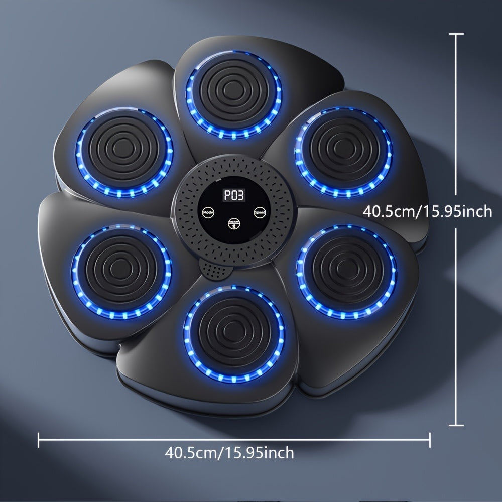 "Draadloze muziekboksmachine met USB-oplaadbare interactieve functies en compacte, stijlvolle vormgeving voor dynamische trai