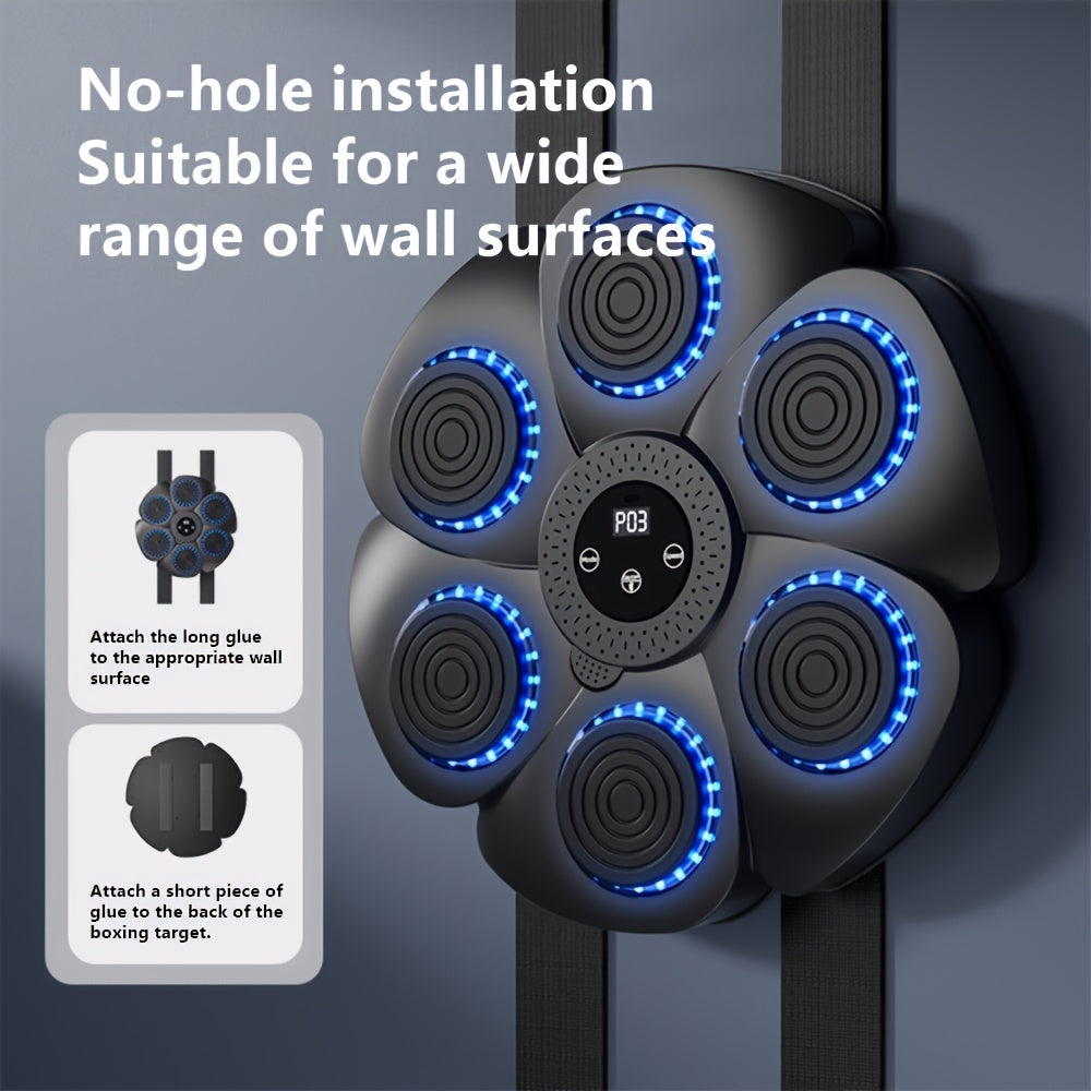 "Draadloze muziekboksmachine met USB-oplaadbare interactieve functies en compacte, stijlvolle vormgeving voor dynamische trai