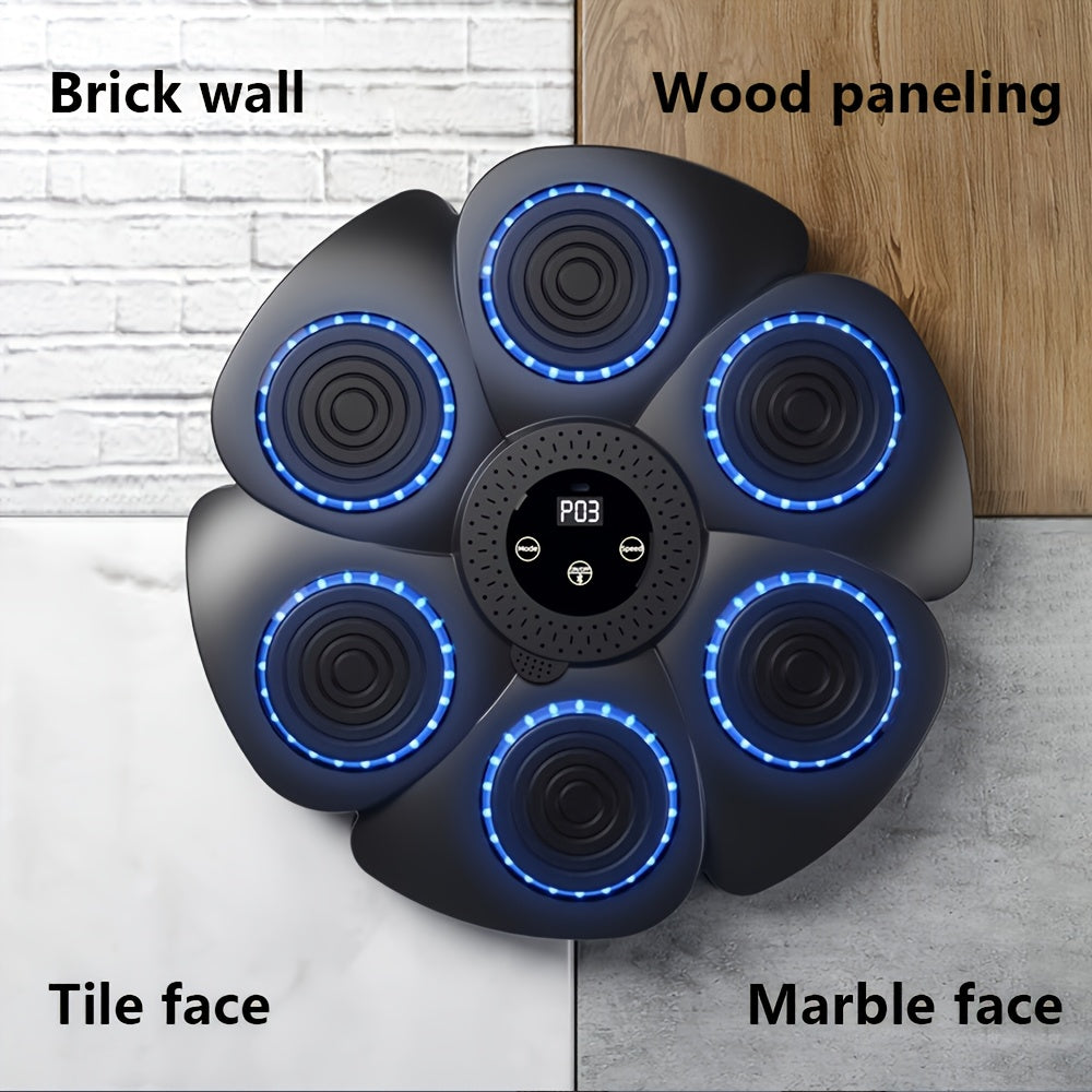 "Draadloze muziekboksmachine met USB-oplaadbare interactieve functies en compacte, stijlvolle vormgeving voor dynamische trai