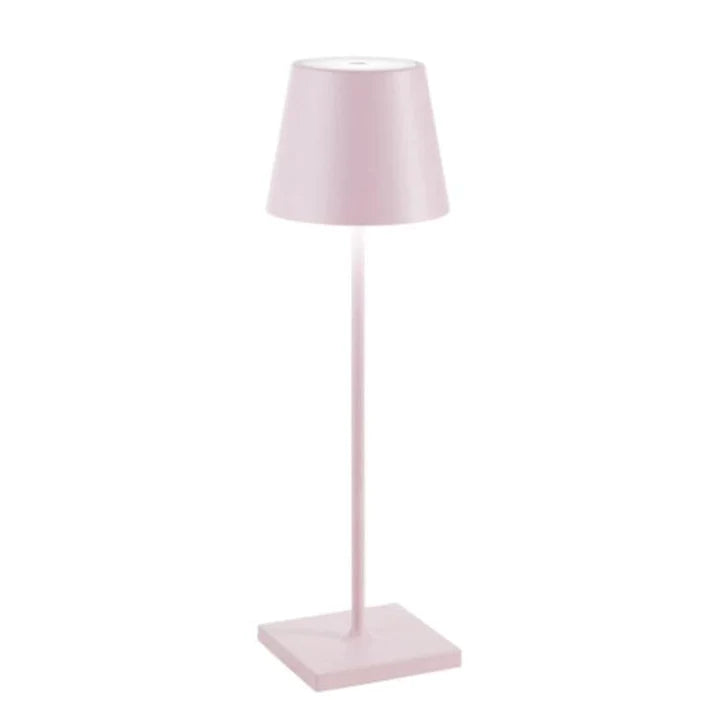 "Draadloze oplaadbare tafellamp, slank en modern ontwerp, ideaal voor elk interieur, met touch bediening en USB oplaadbaar."