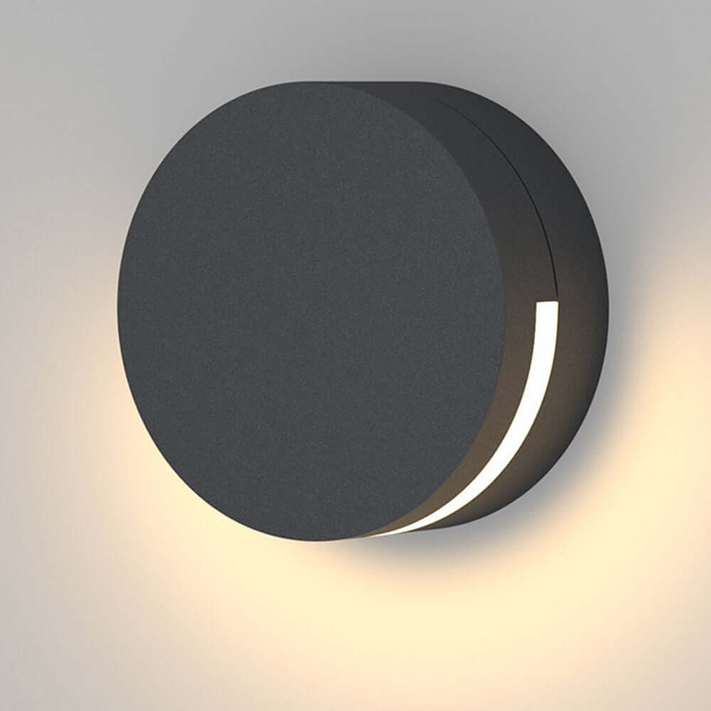 Moderne Ronde Buitenwandlamp - IP65 Waterdicht