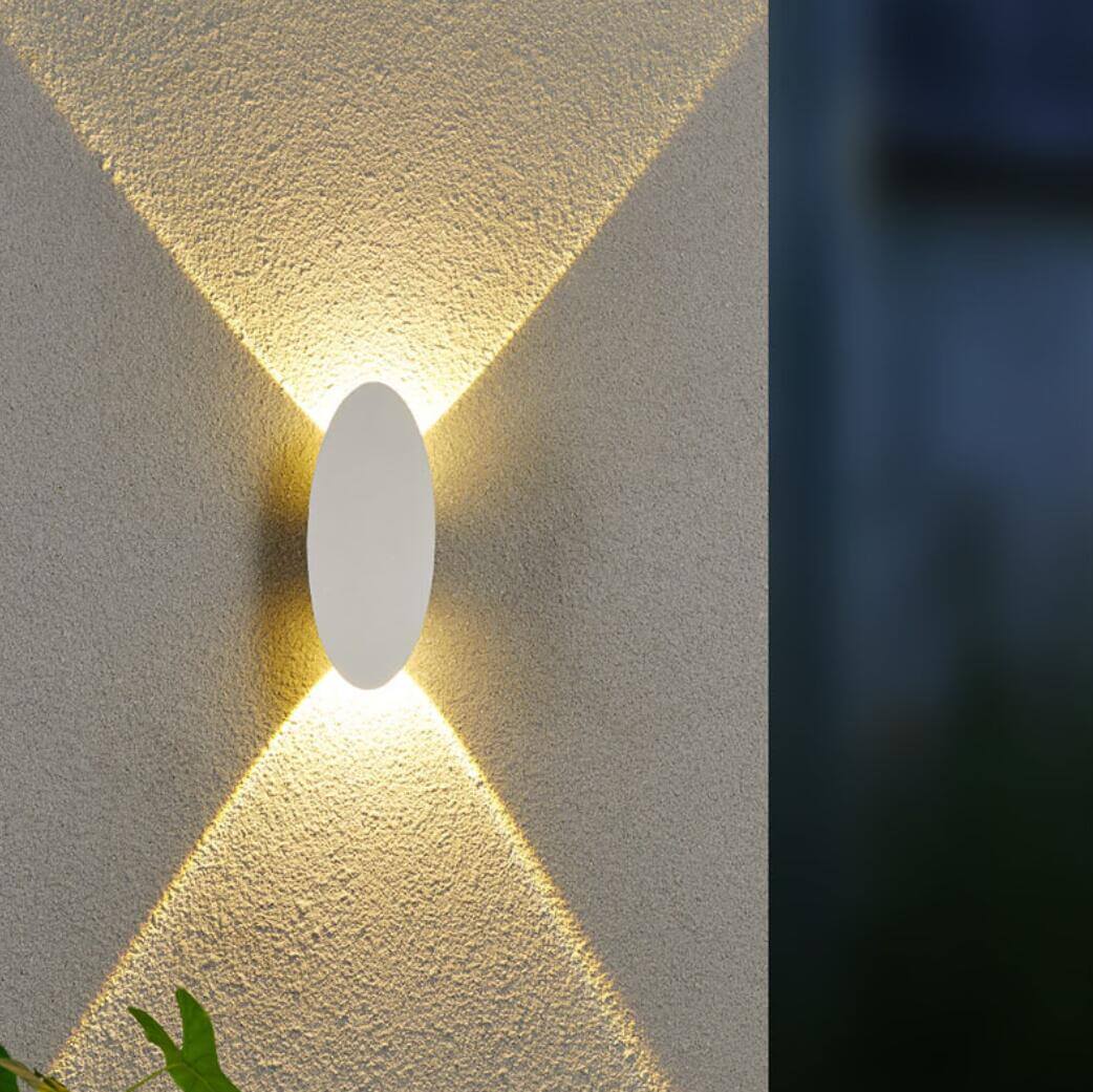 Moderne Buitenwandlamp - Ovaal & Rechthoekig Design