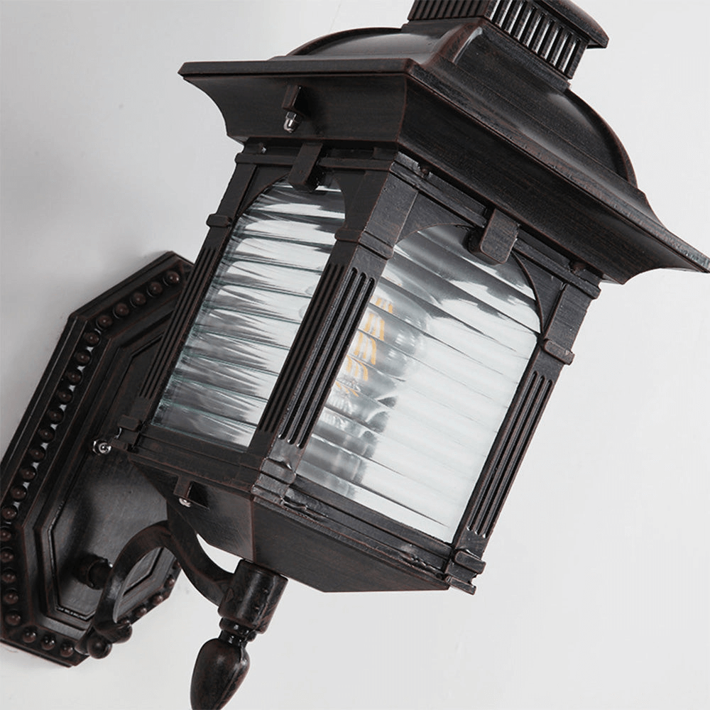 Wandlamp Buiten - Antiek Glas Design