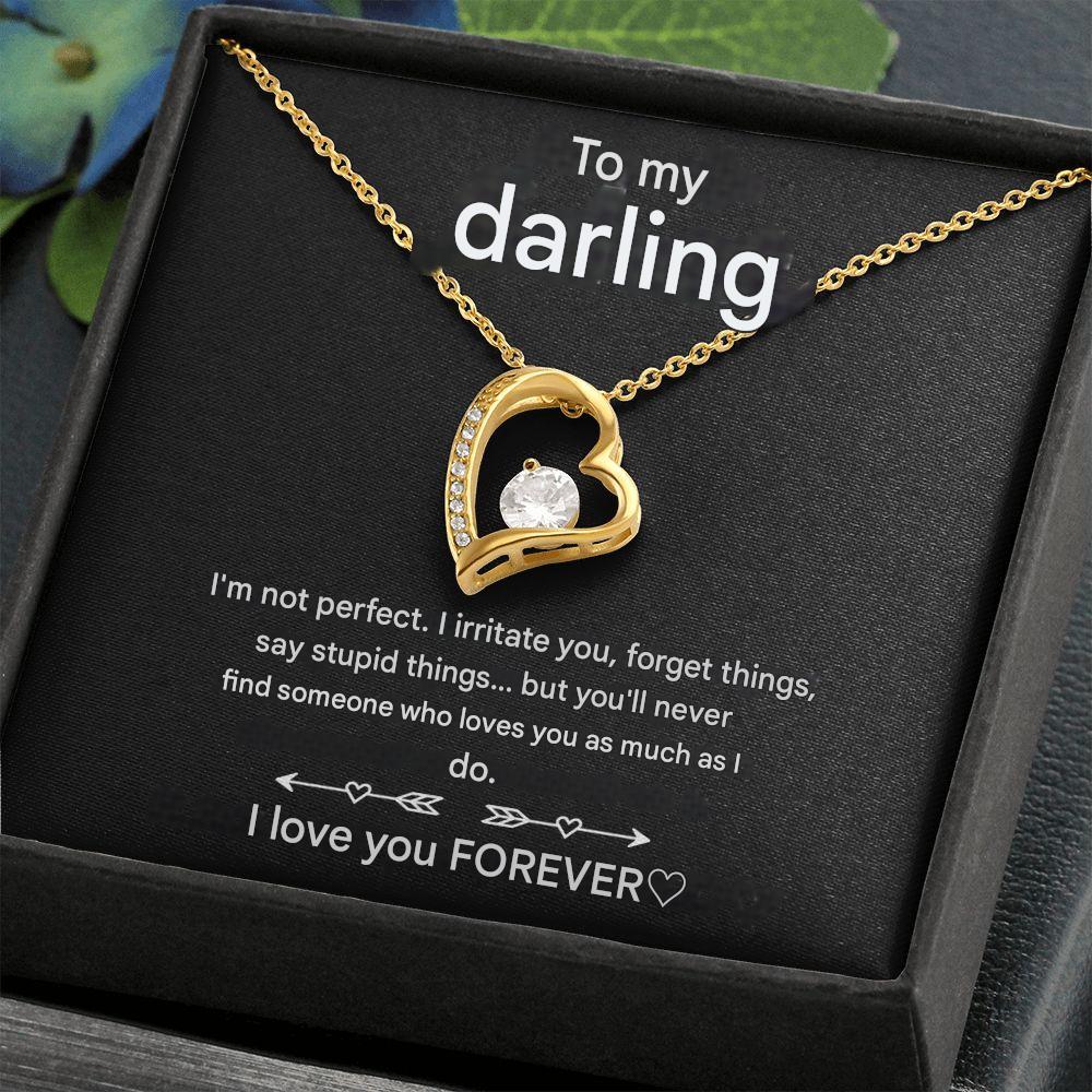 "Elegante Amara Hart Ketting met fijn hartontwerp, verstelbare lengte en hoogwaardige vergulding, ideaal damesaccessoire."