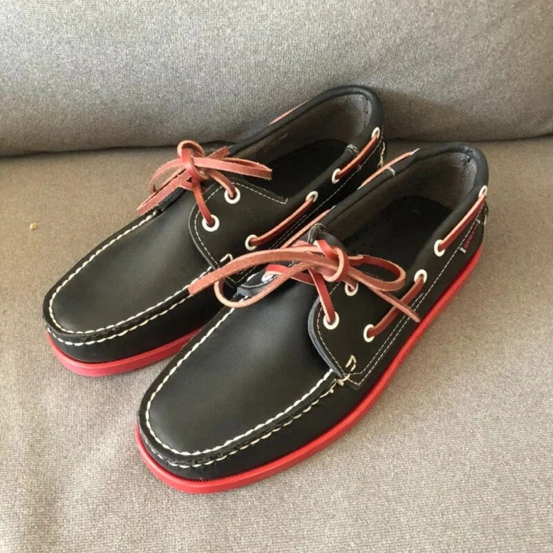 Leren Bootschoenen Heren - Elegant & Comfortabel