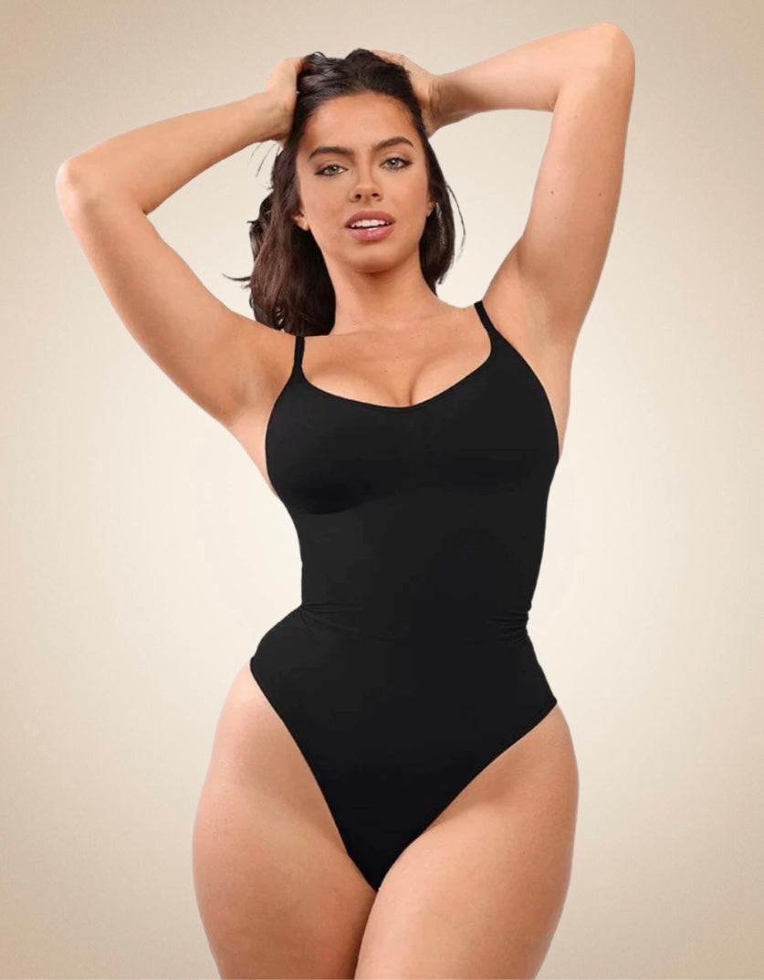 Elegante zandloper magische body voor vrouwen, naadloos en comfortabel, perfect onder herfstmode.
