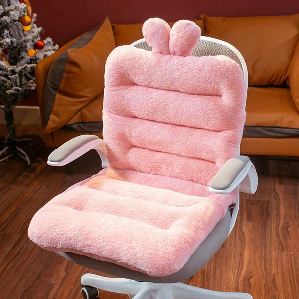 Ergonomisch zitkussen, grijs, met drukverlagend schuim, zachte bekleding en antislip onderkant voor ultiem zitcomfort.