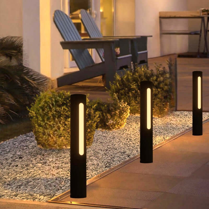 Moderne LED Buitenwandlamp - Metaal & Acryl