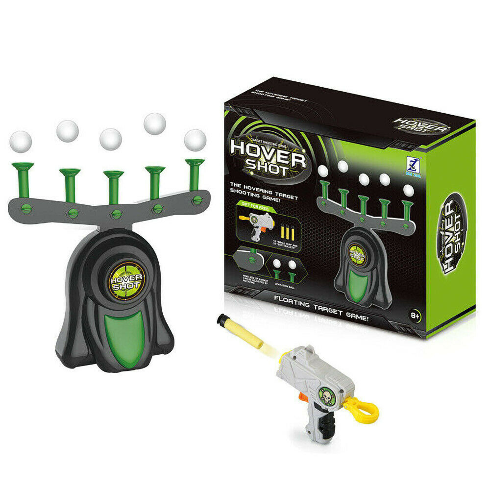 "FloatBall™ schietspel, interactief design met zwevende ballen en schuimkogels, ideaal voor families met kinderen vanaf 3 jaa