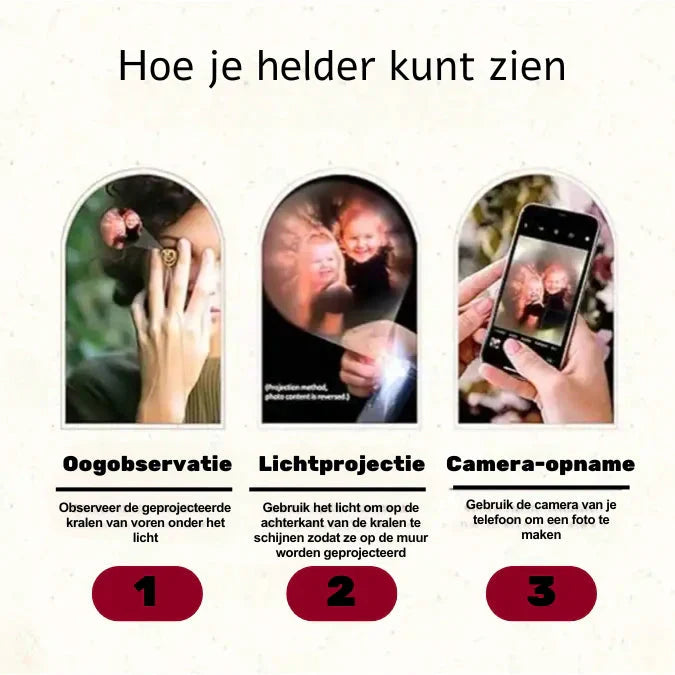 "Gepersonaliseerde foto projectie armband in zwart, unieke sieraden met verstelbaar ontwerp voor persoonlijke herinneringen."