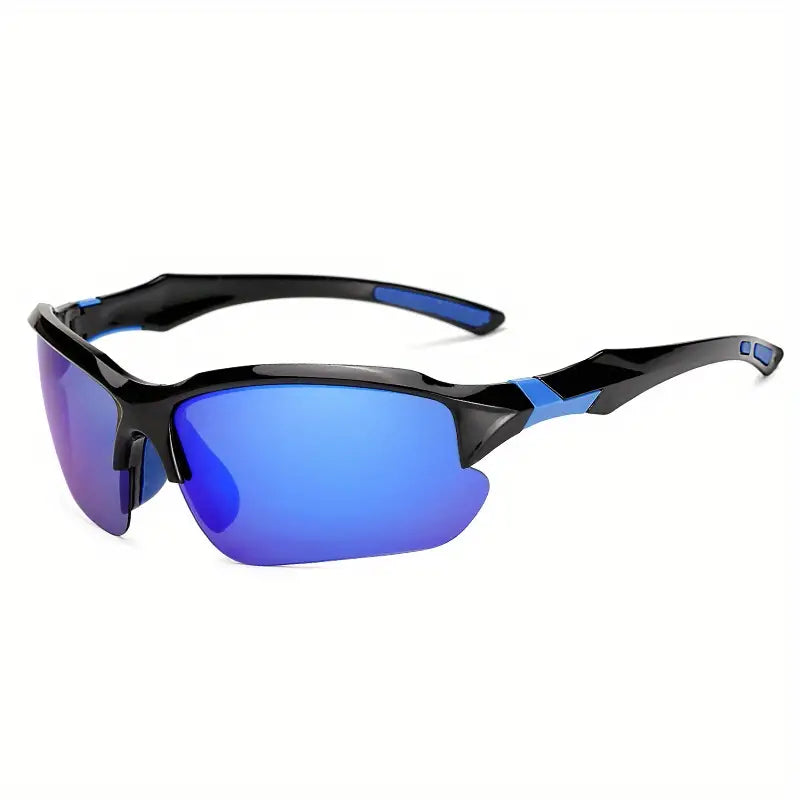 "Gepolariseerde sportzonnebril voor dames, flexibel design, UV400 bescherming, verminderde schittering, outdoor geschikt."