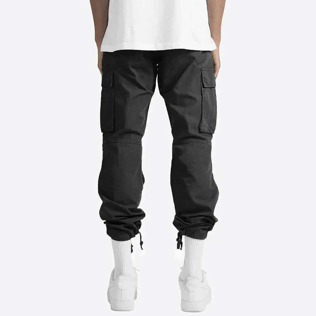 "Heren outdoor cargo broek met meerdere zakken, duurzaam en ademend ripstop-materiaal, ideaal voor avontuurlijke activiteiten