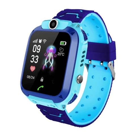 "JuniorSafe kinder smartwatch met GPS, kleurentouchscreen en educatieve spelletjes, ideale veiligheid en speelplezier"
