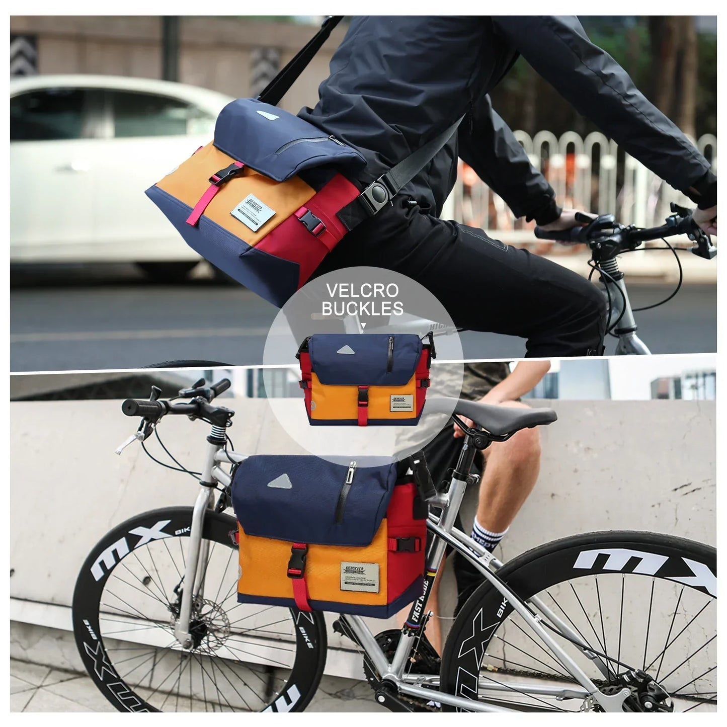 "Klassieke waterdichte crossbody reistas voor dames, met stijlvol ontwerp, verstelbare schouderriem en waterdicht materiaal."
