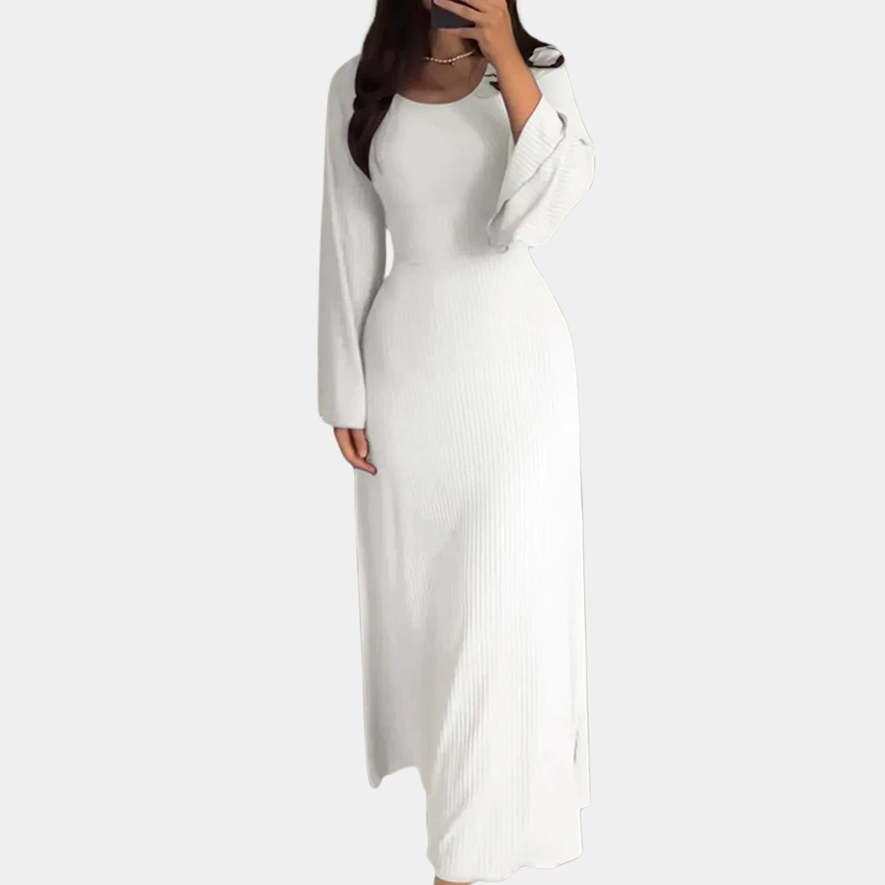 "Klassieke zomerjurk voor dames, maxi-lengte, verkrijgbaar in abrikoos, roze, wit, lichtblauw, elegant en chic ontwerp."